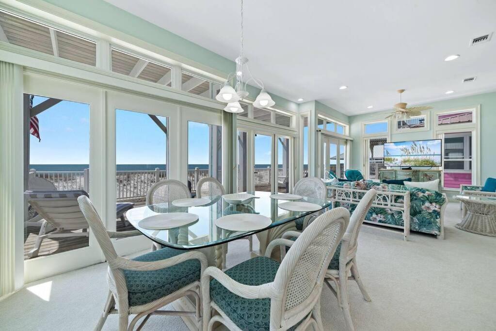 Oceanfront/Zero Steps To Beach/Views/4Br Gulf Shores Exterior photo